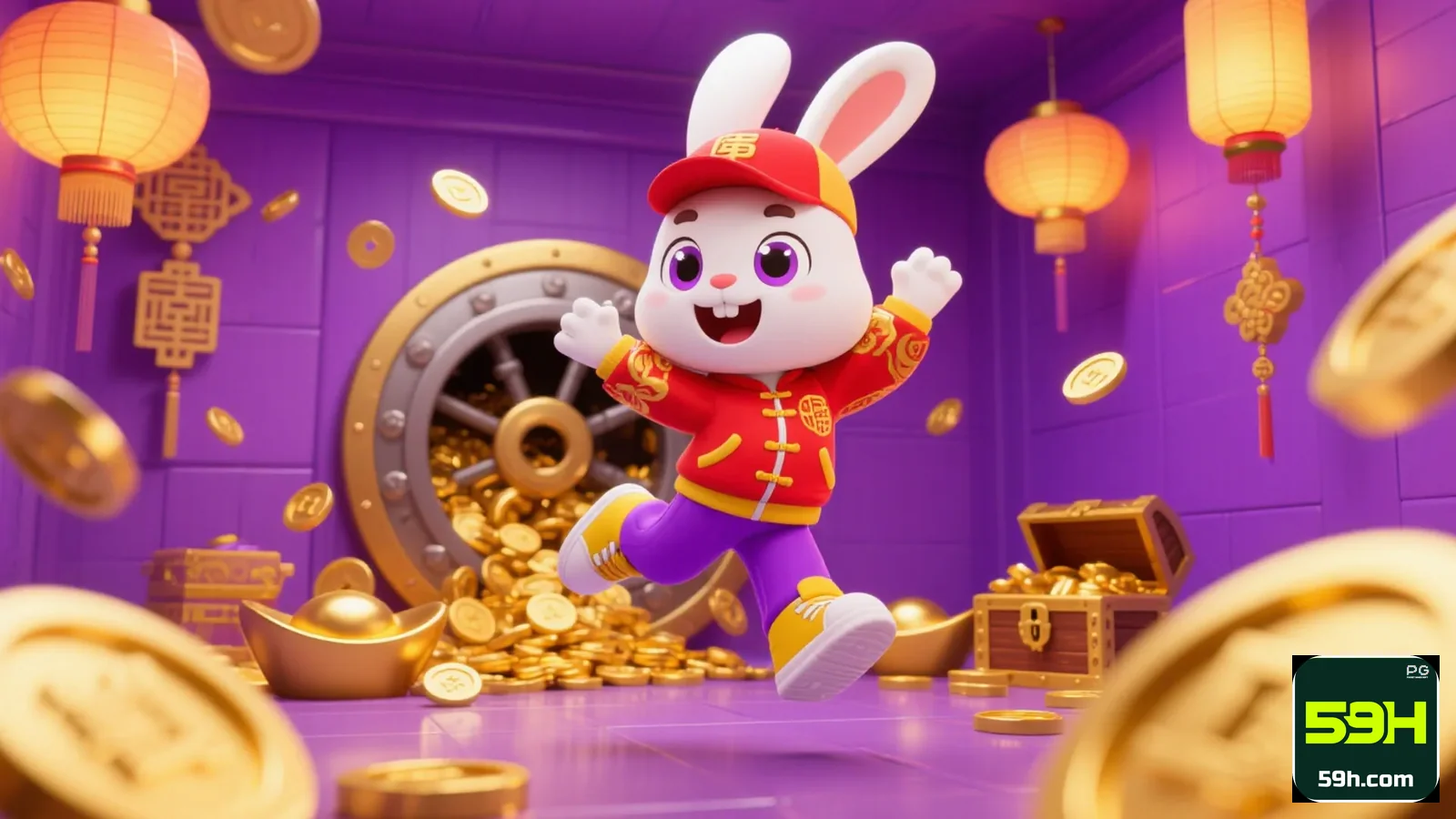 Jogador acessando o cassino 59h, confiando na segurança e diversão da plataforma. - 59h